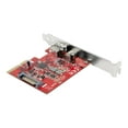 thumbnail image 2 of StarTech.com 2-Port 10Gbps USB-A & USB-C PCIe Card, USB 3.1 Gen 2 PCI Express Type C/A Host Controller Card Adapter, USB 3.2 Gen 2x1 PCIe Desktop Expansion Add-On Card, Windows/macOS/Linux - Full/Low-Profile - USB adapter - PCIe 3.0 x4 - USB-C 3.1 x 1 + USB 3.1 Gen 2 x 1 - for P/N: S251BMU313, S251BPU313, S252BU313R, 2 of 6