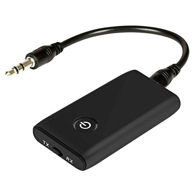 Receptor Audio 2 en 1 Capatible Con Diente Doble Enlace 5.0 Aproximadamente 10 Horas Duración Azul