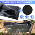 thumbnail image 4 of Revestimiento para estanques Tolan BBT HDPE, 2 x 3 m, 0,5 mm de grosor, resistente a los rayos UV, 4 of 6