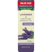 Nature's Truth Lavender Essential Oil | 2 oz | 100% Pure | Natural & Undiluted | GC/MS Tested | Great for Diffusers