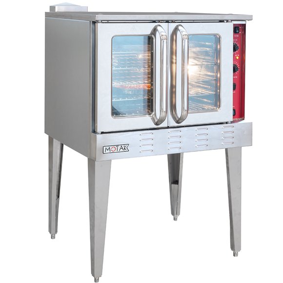 MoTak MCO-1 Single Full Size Convertible Gas Convection Oven - 54,000 BTU