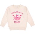 thumbnail image 2 of Inktastic Ballerina 3rd Birthday Toddler Sweatshirt, 2 of 4