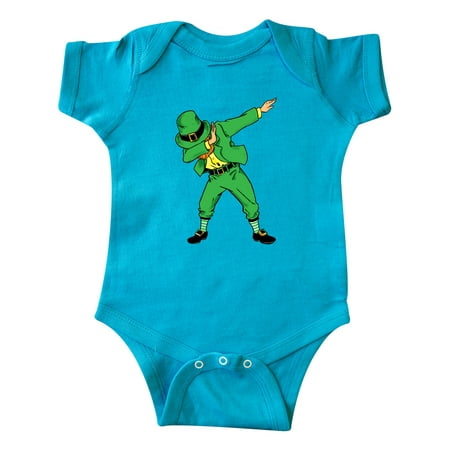 

Inktastic St. Patrick s Day Dabbing Leprechaun Gift Baby Boy or Baby Girl Bodysuit