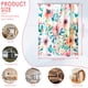 thumbnail image 2 of Dznils Cortina Shower de Tela Floral Boho, Cortina de Baño Moderna con 12 Ganchos, 72 x 72, Rosa, 2 of 11