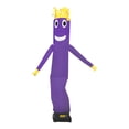 thumbnail image 5 of 3m/10ft Freestanding Advertising Inflatable Tube Men, Blow Up Giant Waving Arm Guy Fly Human Model(Purple), 5 of 14