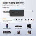 thumbnail image 5 of GCZ Rechargeable Wireless Microphones for Karaoke Singing, Wedding, DJ, Party, Speech, Church, Class Use,PA System, Gray, 5 of 7
