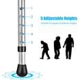 thumbnail image 6 of LHONE Folding Cane Seat Walking Stick,Medical Lightweight Three Leg Cane Seat Walking Stick with Light,Portable Adjustable Anti-Skid Folding Walking Cane with Seat,Massage Seat Board & Handle,330 lbs, 6 of 9