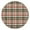 Green Red Brown, variant on Blue and White Grid Pattern Round Fitted Tablecloth with Elastic Edge,Dining Table Cover Waterproof,Outdoor Round Tablecloth for Camping,Dining,Indoor and Outdoor