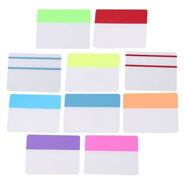 10 Books Small Notebooks Clear Notepad Memomate Office and Supplies Pads Transparent Student