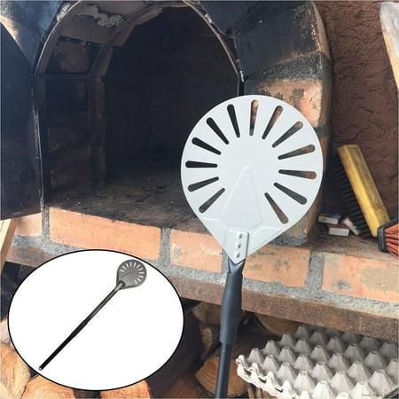 

1Pc Turning Pizza Peel W/ Handle Pastry Pizza Shovel Professional For Oven