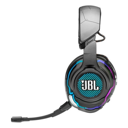 JBL - Quantum One RGB Wired DTS Headphone:X v2.0 Gaming Headset for PC, PS4, Xbox One, Nintendo Switch and Mobile Devices - Black
