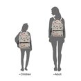 thumbnail image 3 of School Backpack Lightweight Multipocket College High Middle Student Bag 15L Cute Dog Paw and Bones, 3 of 9