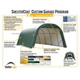 thumbnail image 4 of Shelterlogic ShelterCoat Garage, 12' x 20' x 8' ft, Round Style Green, Fabric, 4 of 11