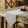 thumbnail image 5 of Christmas Winter Snowflakes Gray Table Runner Christmas Kitchen Dining Decor Table Runner Wedding Decor Tablecloth, 5 of 5