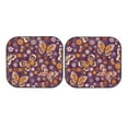 thumbnail image 7 of Balery Buffalo Plaid And Butterflys Sun Shield 2 Pack For Car Front Windows Foldable Sun Visor Protector Blocks Max Uv Rays And Keeps Your Vehicle Cool For Most Sedans Suv Truck, 7 of 7