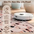 thumbnail image 6 of Design&I 2'x3' Ultra Soft Door Mat, Pink Geometric Interlocking Lattice Abstract Motif Mosaic Border None Fluffy Washable Easy Care Indoor rug for Bedside Entryway, 6 of 7