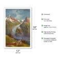 thumbnail image 2 of Glacier - Mont Blanc (Savoie) France - Prime Samaritaine Paris - Vintage Travel Poster by F. Hugo D’Alési c.1890s - Master Art Print (Unframed) 12in x 18in, 2 of 4