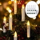 thumbnail image 3 of Velas Eléctricas Cónicas Con Luz De Vela, 10 Piezas, Para Regalo De Decoración Navideña SM SunniMix Lámpara de vela eléctrica, 3 of 8