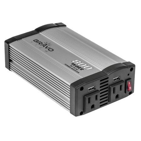 Bravo View INV-800U – 800-Watt Power Inverter with Dual USB
