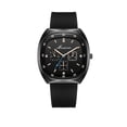 thumbnail image 2 of Reloj de cuarzo de moda para hombre, diseño calado, caja de aleación, correa de cuero, reloj de pulsera informal de negocios, reloj de aleación., 2 of 6
