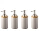 thumbnail image 1 of 4X Dispensador de JabóN de CeráMica de 400 Ml, Estilo NóRdico, Dispensador de LocióN Dispensador de JabóN para Cocina y BañO - Gris, 1 of 4