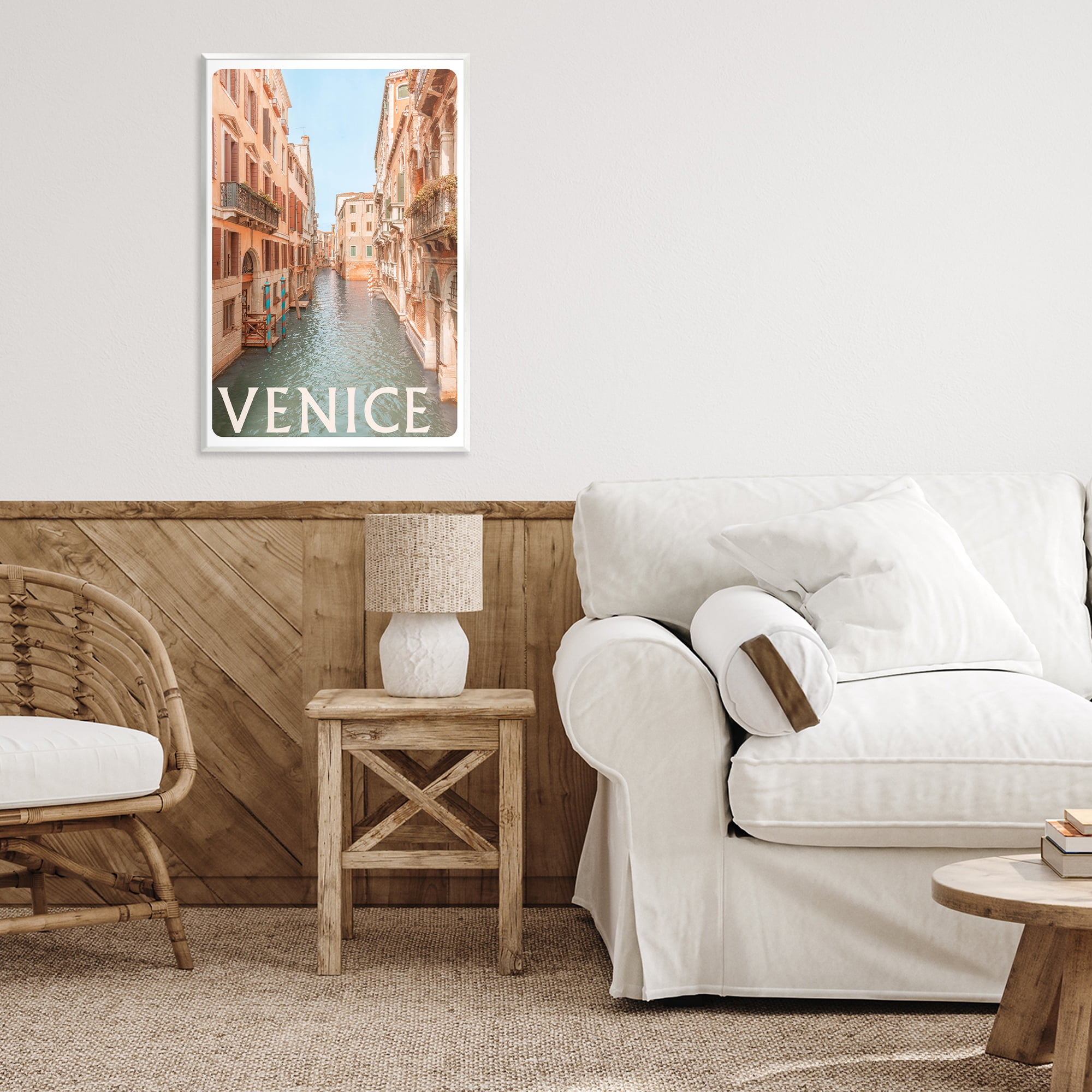 Stupell Industries Venice Canal Waterway Wall Plaque Art, design by Erin Marie