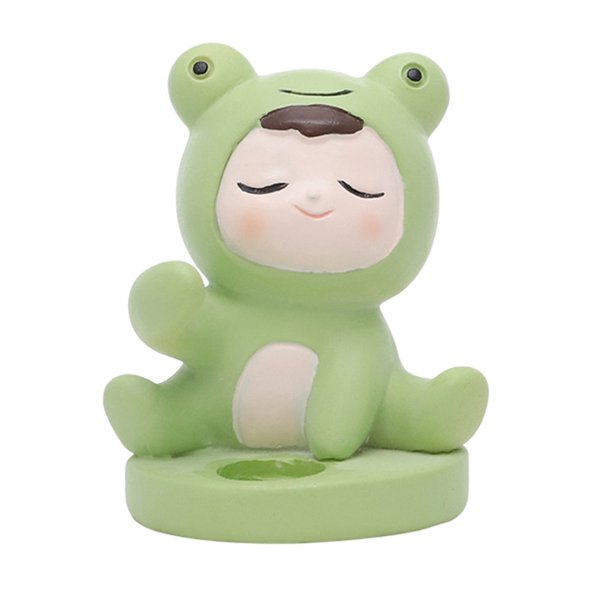Lindo soporte para cepillo de Organizador con forma de animal Muñeca de juguete Cepillos de Almacenamiento Cepillo de Estante Rana Sunnimix Soporte para cepillo de dientes