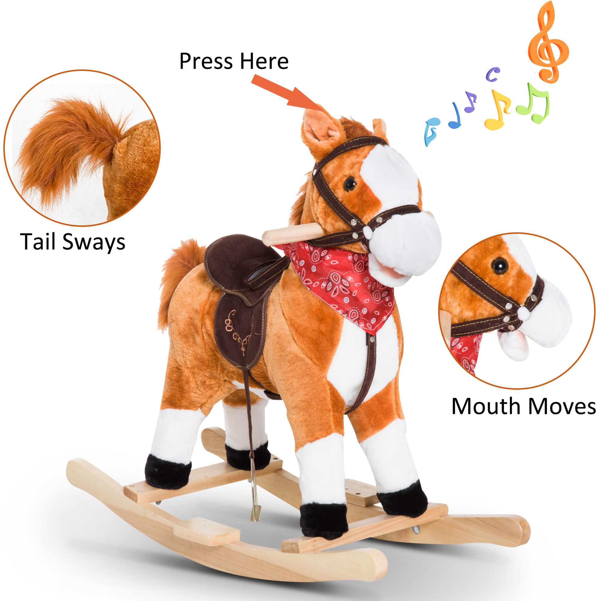 moving rocking horse