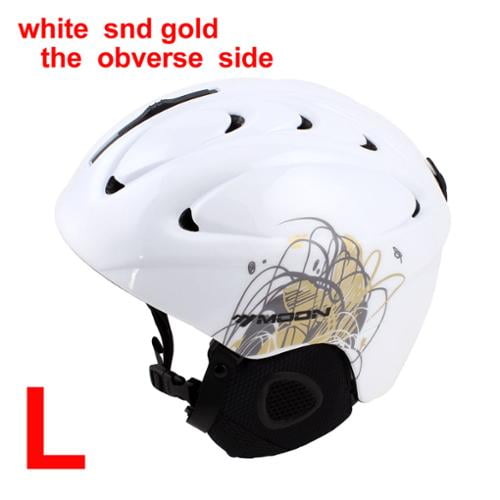 Adult Grass Butterfly Print Sports Skateboard Snowboard Skiing Ski Helmet White by