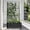 Black, variant on MAYEERTY 72x35x16 Inch Black Metal Rectangular Planter Box with Trellis, 5 Piece Set for Outdoor Garden & Patio