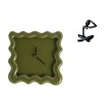 thumbnail image 1 of Reloj De Pared Cuadrado Silencioso, Adorno Para Baño, Casa De Campo, Cocina, Estudio Con Estatua Abstracta Pensativa, Colección De Figuras Decorativas, Escultura Moderna Para Estante,, 1 of 8
