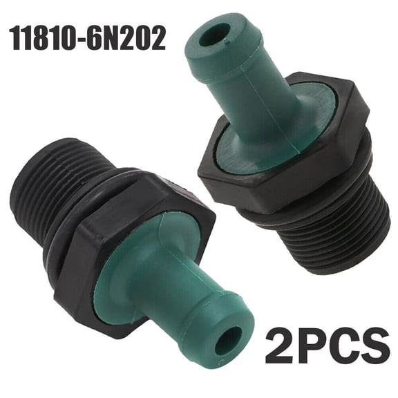 2Pcs New PCV Valve for Nissan Frontier Pathfinder Altima NV Infiniti 11810-6N202