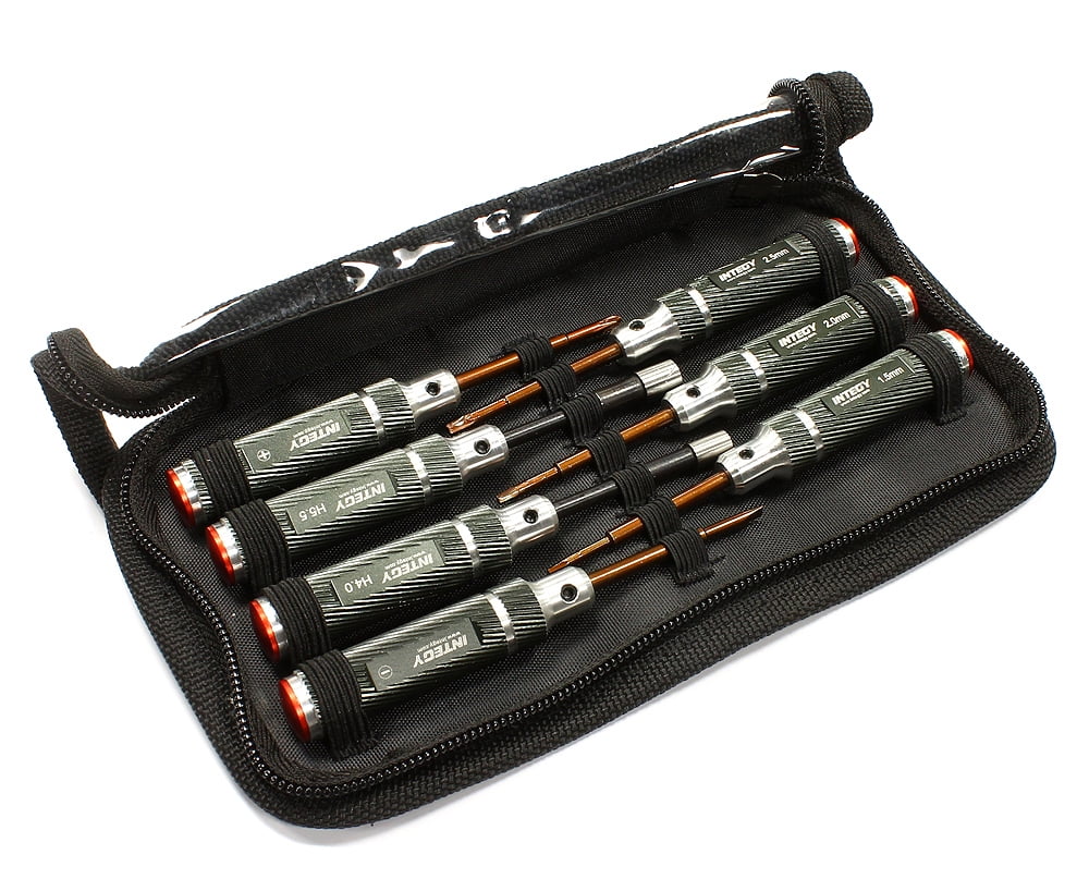 Integy RC Toy Model Hop ups C22548 V2 Mini Tool Set 7pcs with