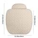 thumbnail image 3 of Juego de cojines de lino para asiento de coche | 3 piezas, transpirables y ventiladas | Funda para respaldo y asiento trasero para verano y todo tipo de clima, ideal para sedán, SUV y camioneta, 3 of 7