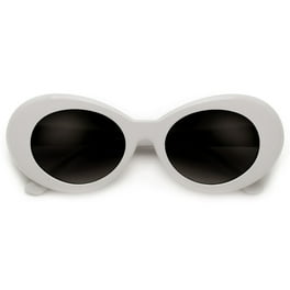 White Jackie O s Sunglasses Clear Lens Walmart
