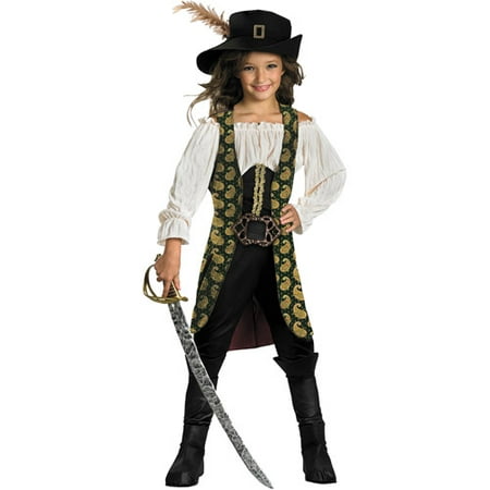 Pirates of the Caribbean Angelica Deluxe Child Halloween Costume