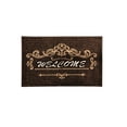 thumbnail image 5 of Gloria Welcome Outdoor Rugs Non Slip Rubber Backing Brown Door Mat (20" x 30"), 5 of 10