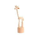 thumbnail image 2 of Office Desk Decor Wooden Giraffe Figurine Minimalist Home Decor Work Desk Decor Cute Desk Decorations for Home 1 Pack, 2 of 9