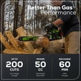 thumbnail image 3 of Greenworks PRO 80V 18" Brushless Chainsaw (Tool Only), 3 of 9