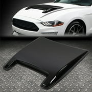 Universal Glossy Black Hood Scoop Vent For Vehicles