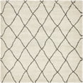 thumbnail image 1 of Unique Loom Tapis Design Géométrique Rabat 8' x 8' Carré Ivoire/gris, 1 of 1