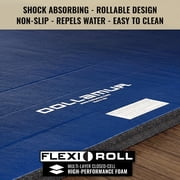 Dollamur 5x10x1.25 Wrestling Mat, Royal Blue, Workout, Exercise, Gymnastics, Yoga