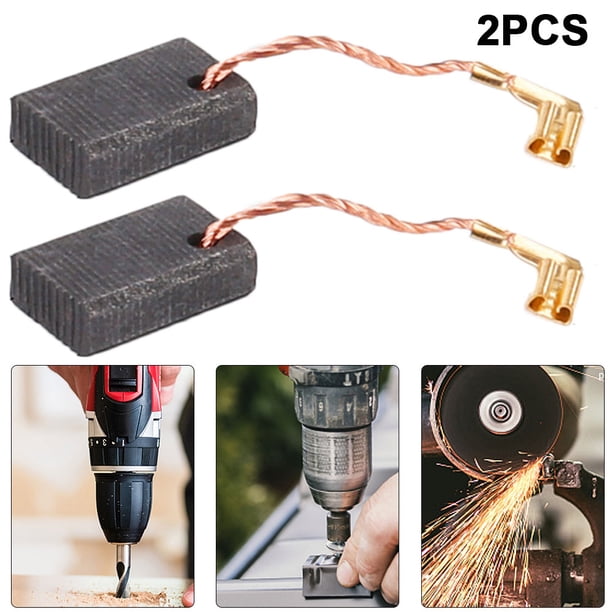 20 Piezas Eléctrico Carbono Amoladora Angular Cepillo Herramienta Eléctrica (9553)