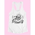thumbnail image 3 of Little Princess Calligraphy Tank Women -Image by Shutterstock, Female x-Large, 3 of 4