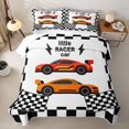 thumbnail image 2 of Homewish Boys Racing Car Twin Quilt Set,Extreme Sports Twin Coverlet Set,2 Pieces, 2 of 7