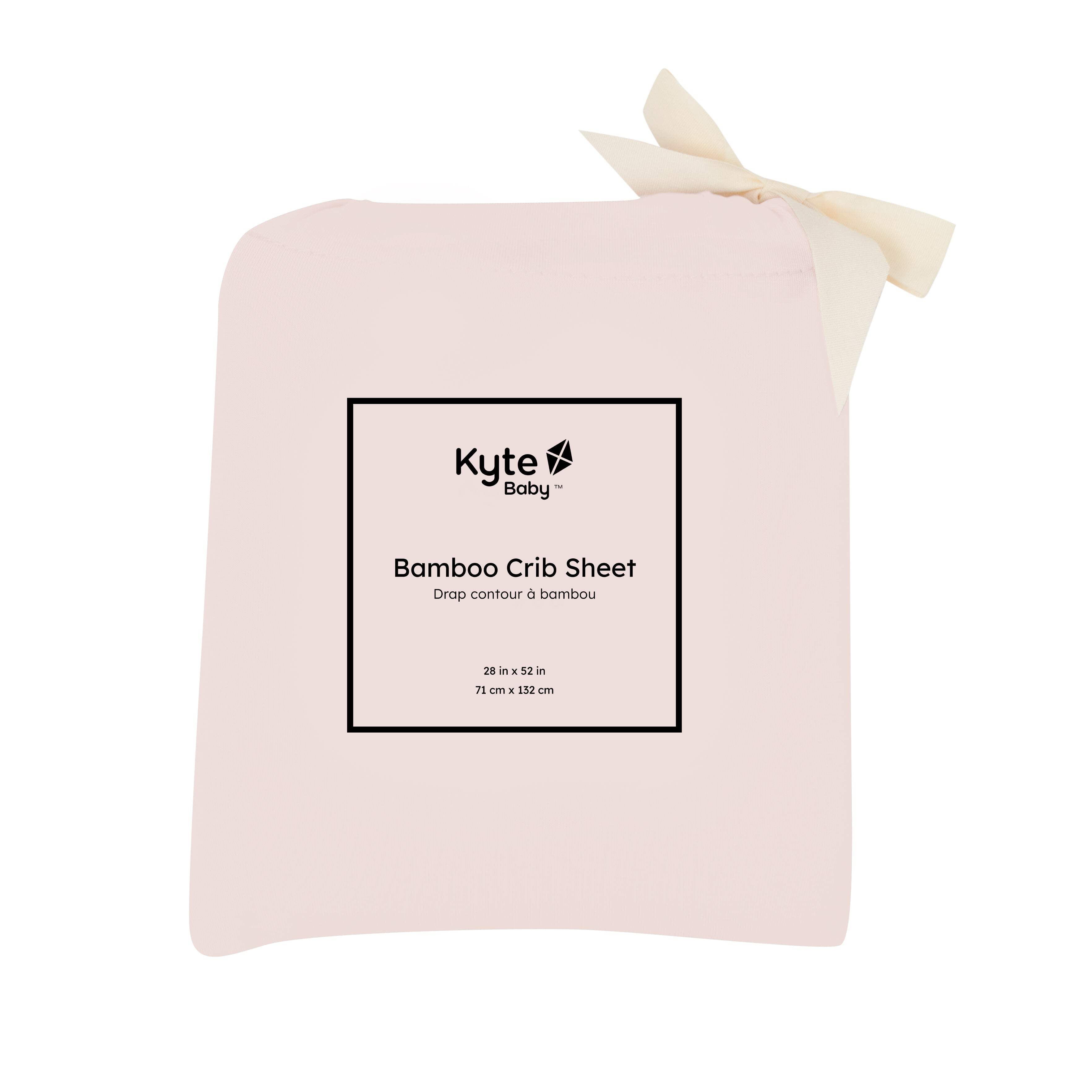 Kyte BABY Crib Sheet in Blush