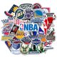 thumbnail image 5 of Juego de 32 pegatinas de baloncesto ZHCH de la NBA Basketball Association, 5 of 5