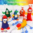thumbnail image 5 of Colorations - BUILDME Creative Creatures Dough Builders (Includes 260 pieces) - Dough & Molding Clay Accessories for Kids - Screen-Free Play Time - Builds Animals & Characters, 5 of 5