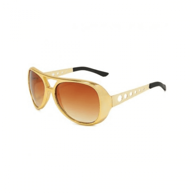 Gold elvis sunglasses sale