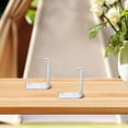 thumbnail image 1 of SEWCHICS 4pcs Fire Extinguisher Bracket Metal Silver Minimalist Fire Extinguisher Holder, 1 of 8